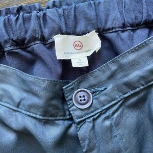 AG pleather / faux leather joggers